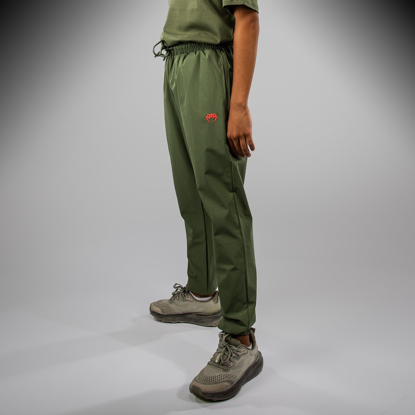 Venum Vectra Pantaloni da Jogging per Bambini - Verde Militare/Arancio