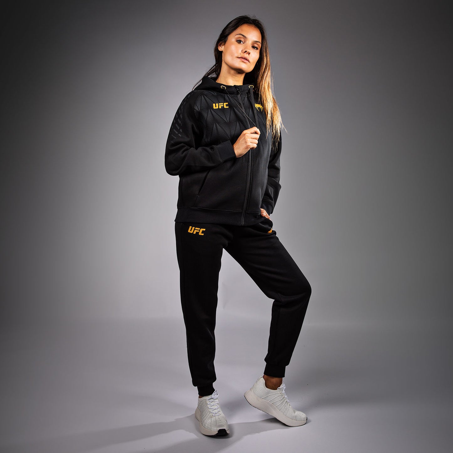 UFC Zenith by Venum Replica Felpa con zip Donna - Champion