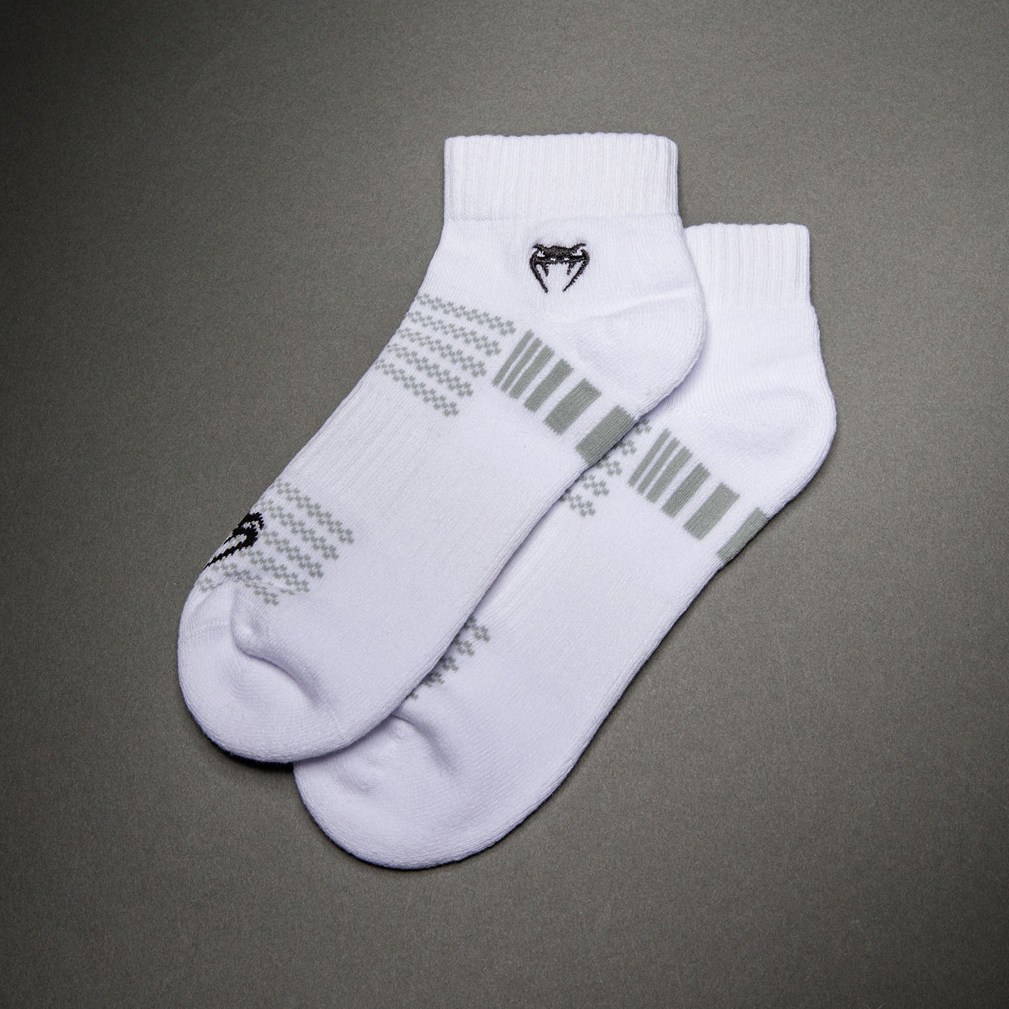 Venum Vector Calze Caviglia 3 Pezzi - Bianco/Grigio