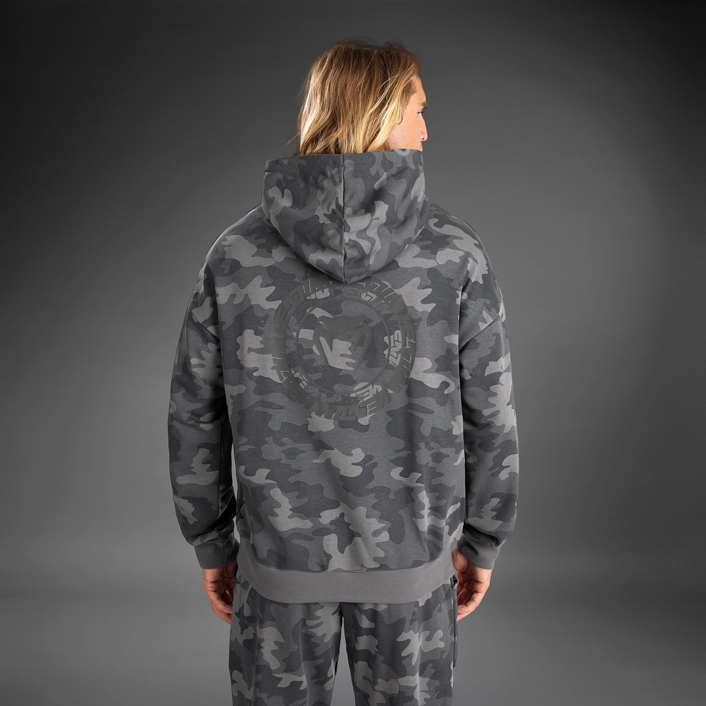 Venum Vortex XL Felpa con cappuccio da Uomo - Camo antracite