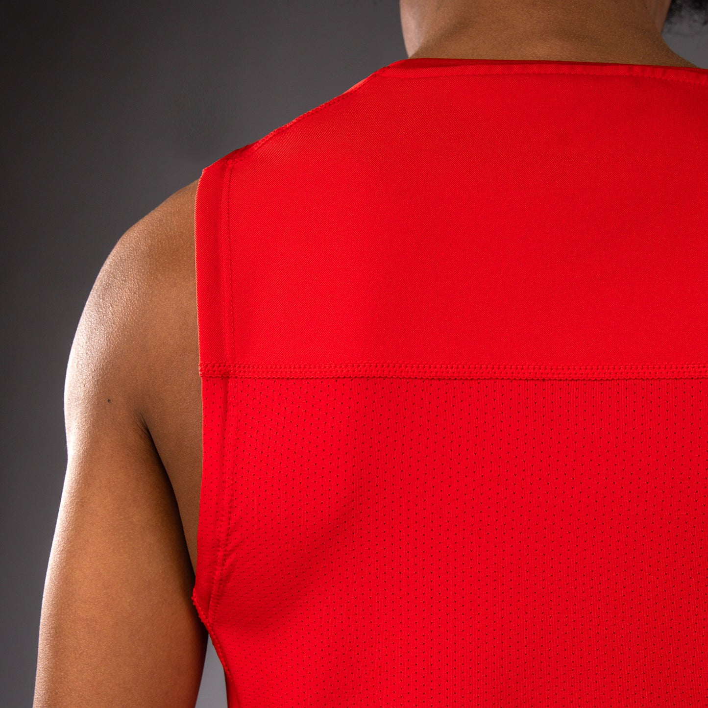 Venum Elite Football Maglietta a Compressione Senza Maniche da Calcio per Bambini - Rosso