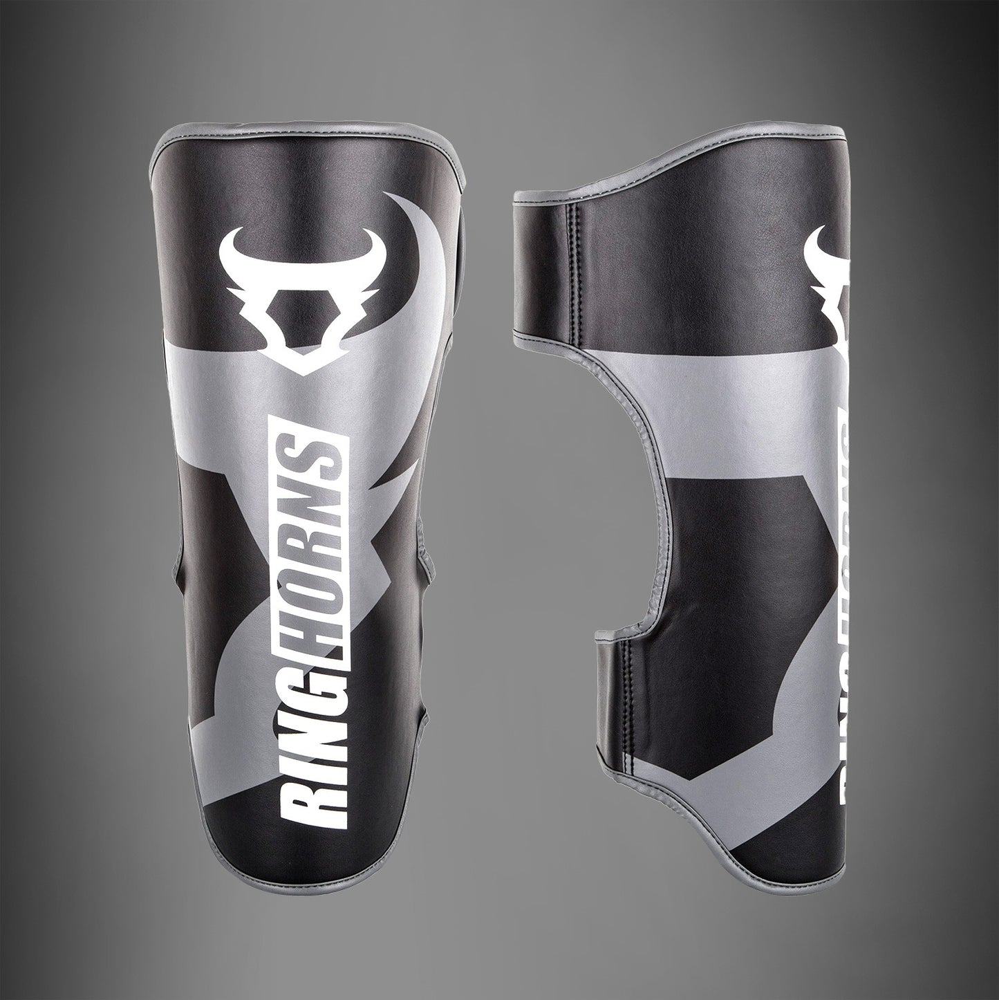 Ringhorns Charger by Venum Shin Guards – Nero
