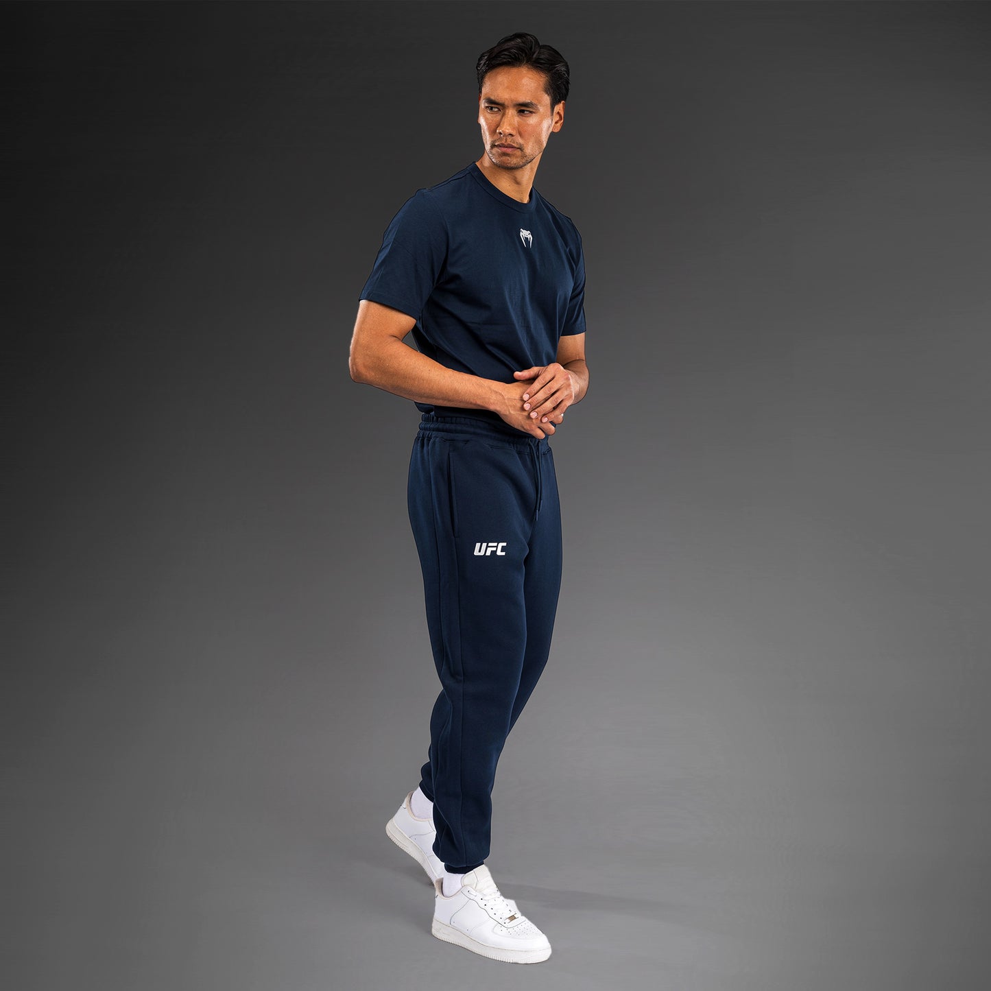 UFC Fusion by Venum Fight Week Pantaloni in Cotone per Uomo - Blu oceanico