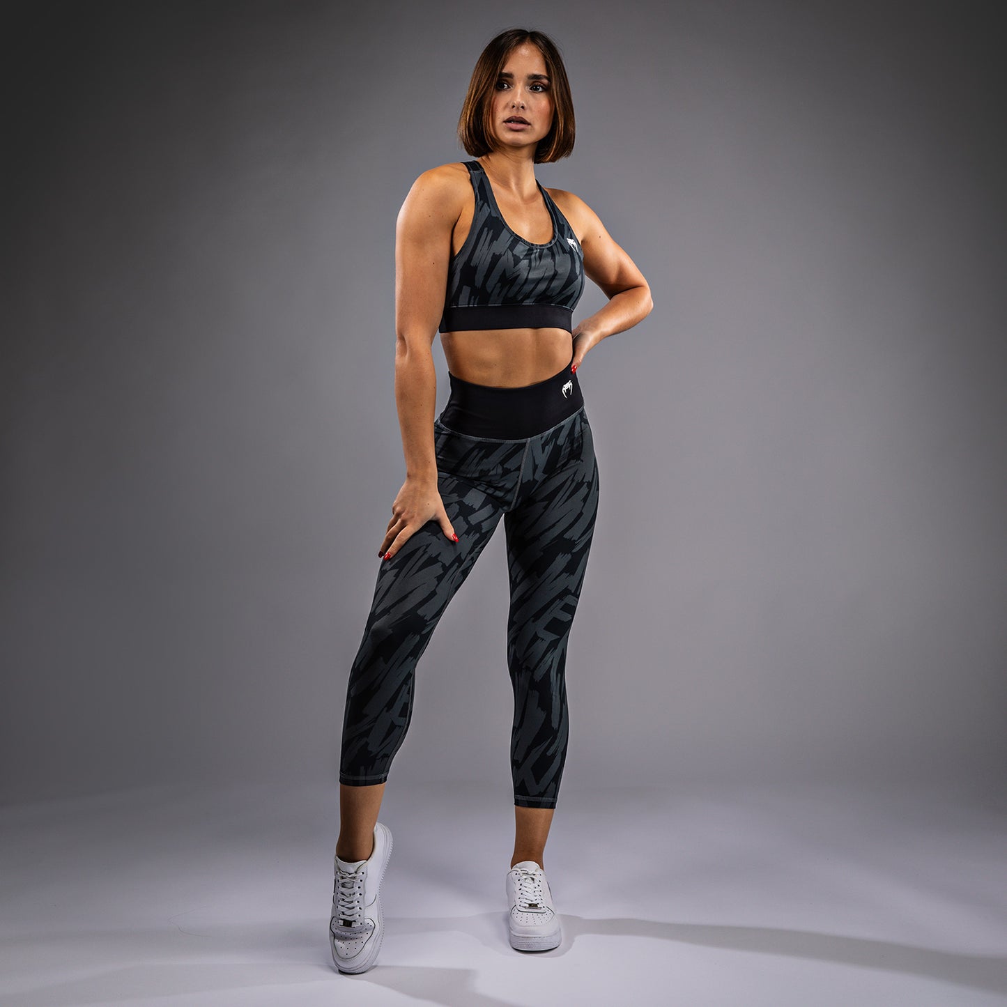 Venum Graffiti Leggings 7/8 da Donna - Carbone Urbano