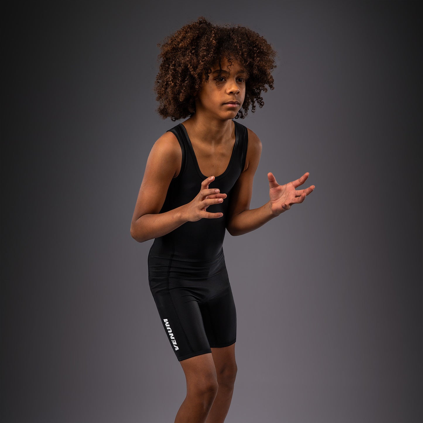 Venum Challenger Body da Lotta per Bambini – Nero