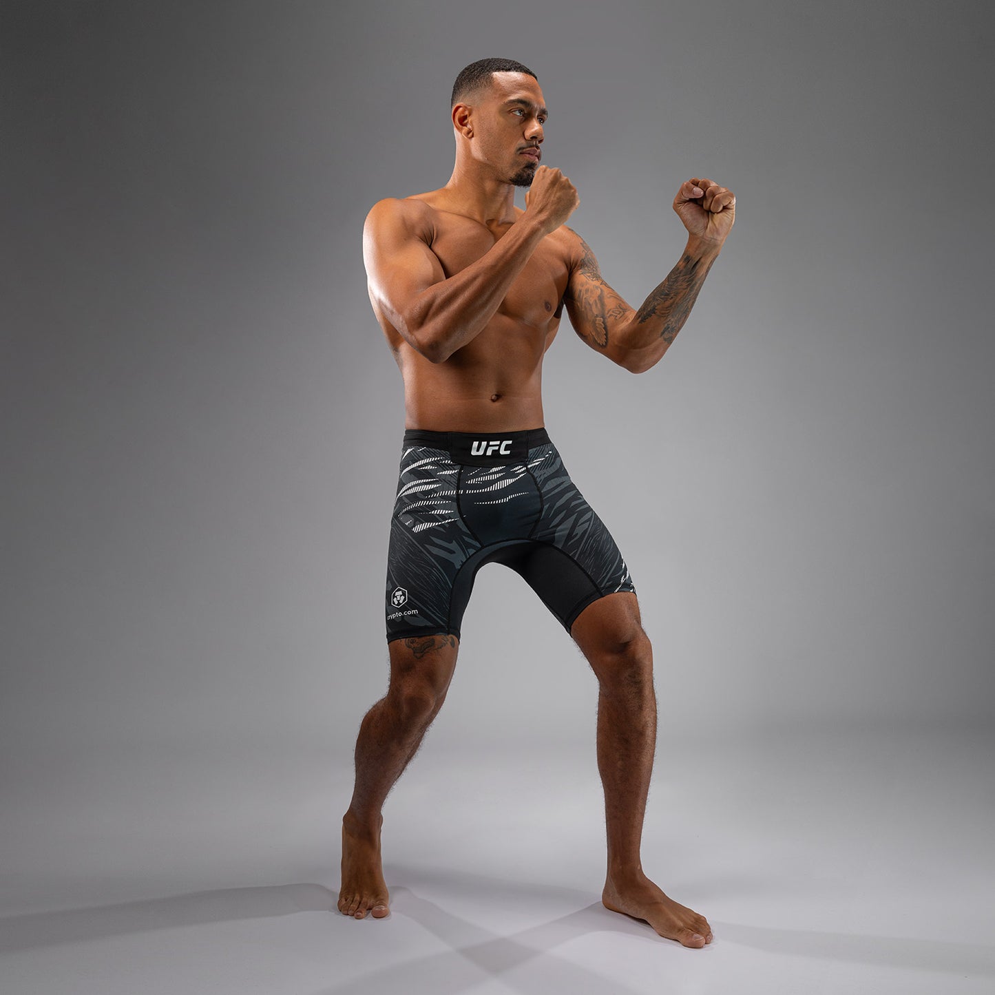 UFC Fusion by Venum Personalizzati Authentic Fight Night Vale Tudo Shorts per Uomo - Nero
