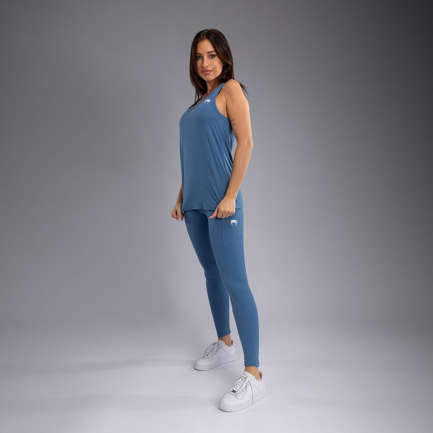 Venum Essential Top da Donna - Blu Tempesta