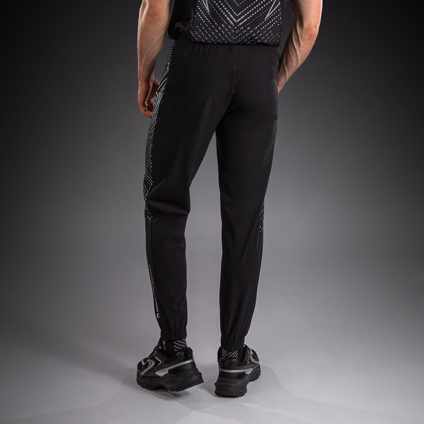 Venum Midnight Fury Pantaloni da Jogging – Nero/Grigio/Argento