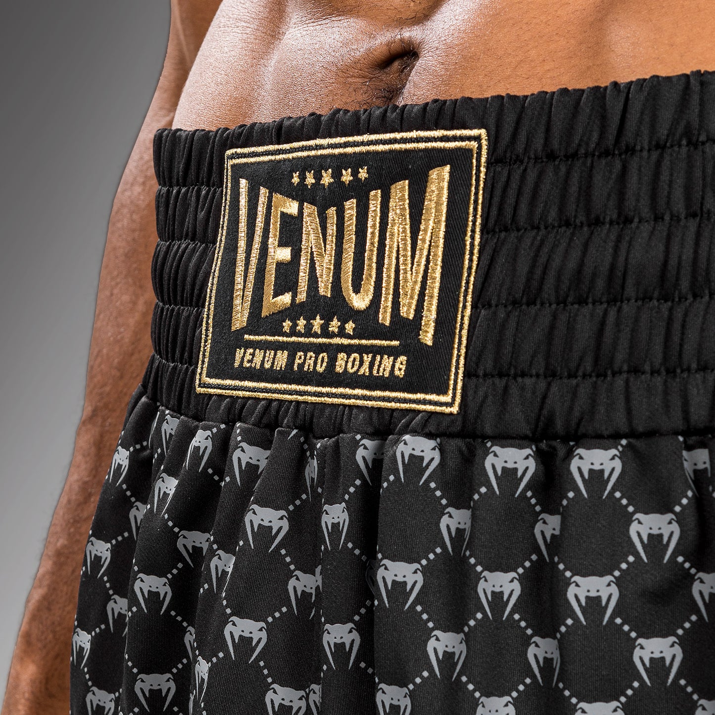 Pantaloncini da boxe Monogram Venum - neri