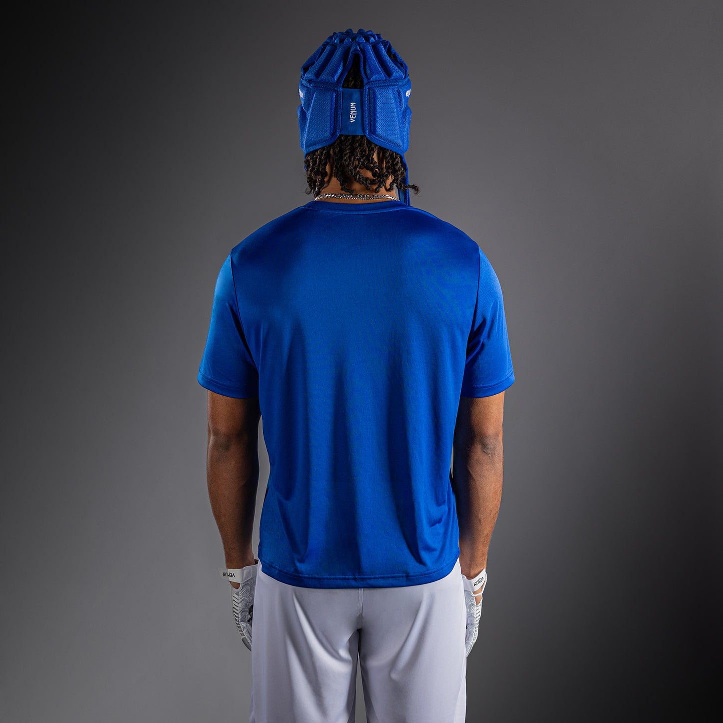 Venum Lineup Maglietta a Maniche Corte Performance - Blu Reale/Bianco