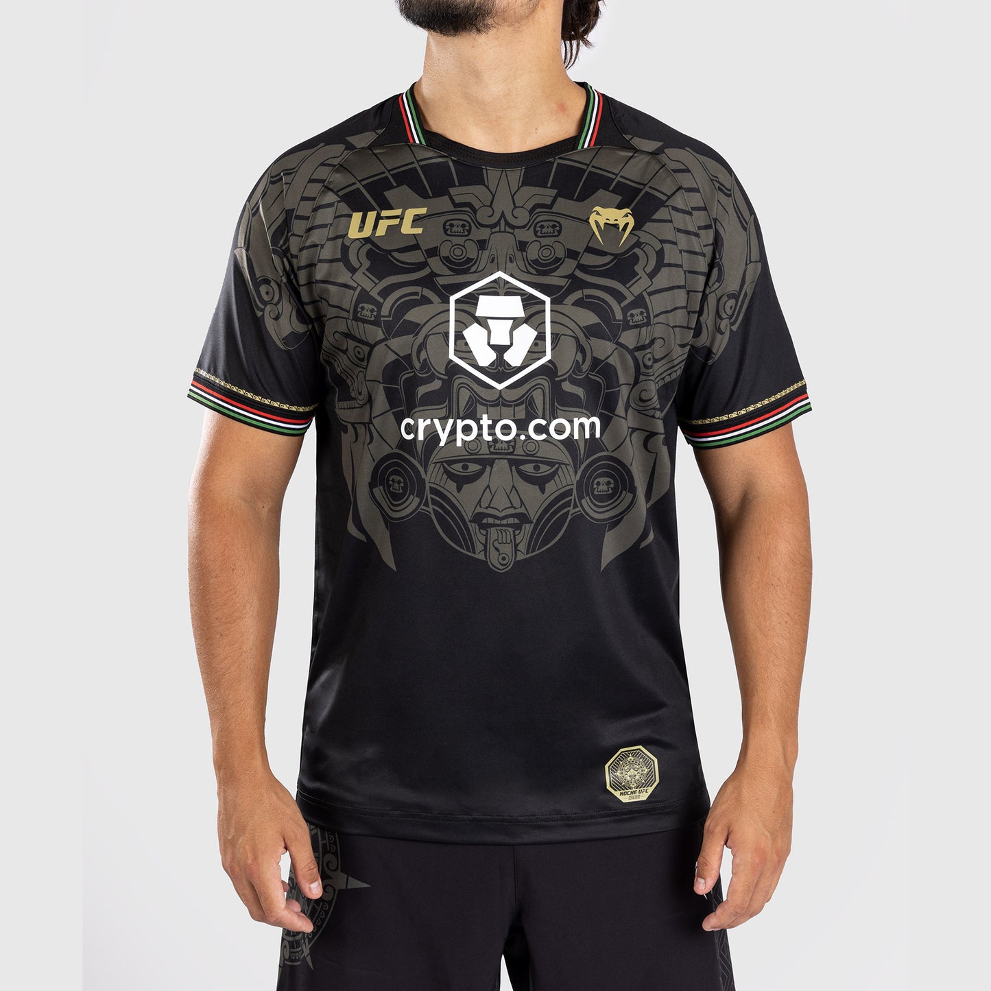 Noche UFC by Venum Authentic Fight Night T-shirt Dry Tech da uomo - Nera