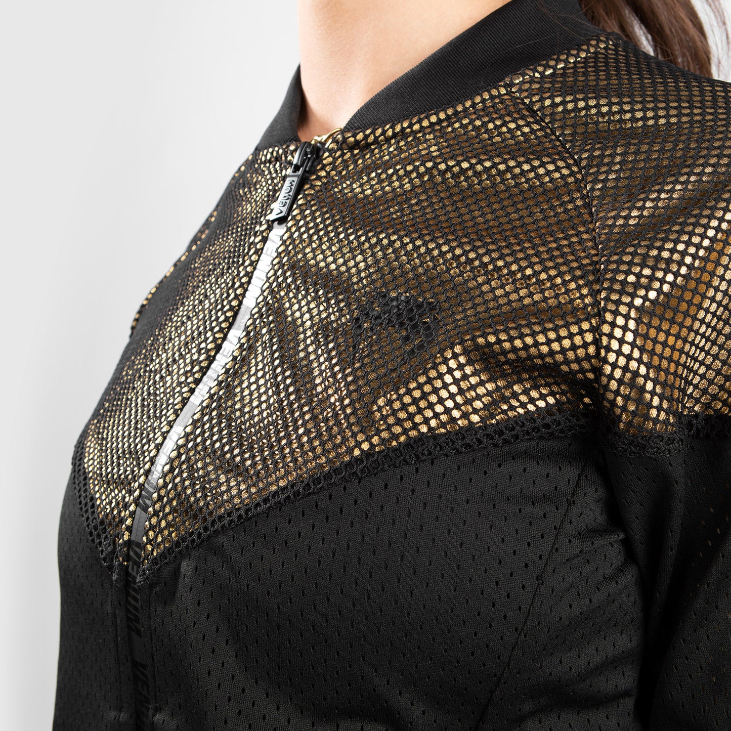 Giacca in mesh Venum Lightning - Da donna - Nero/oro