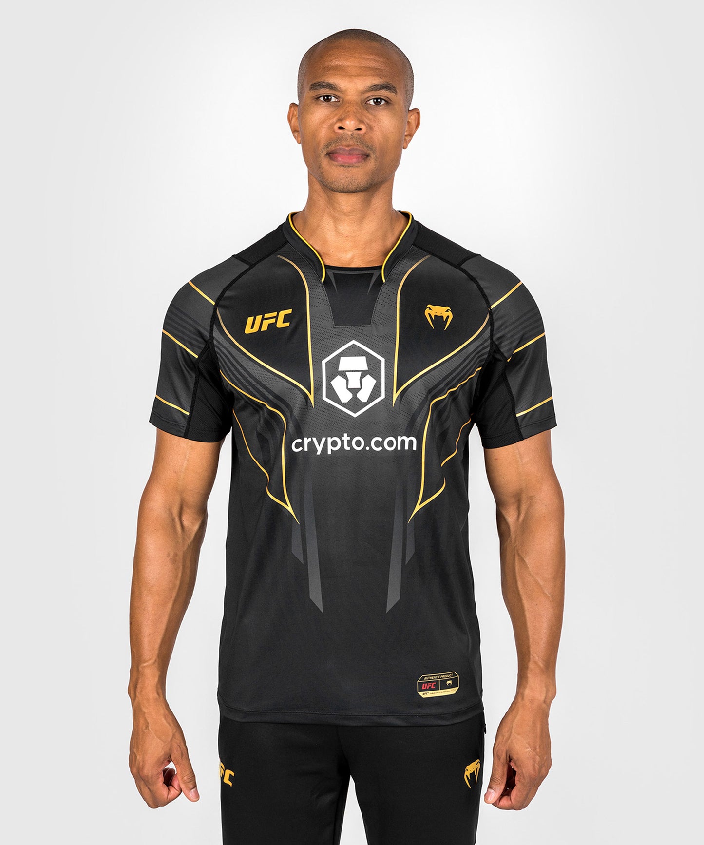 Maglia UFC Venum personalizzata autentica Fight Night 2.0 da uomo - campione