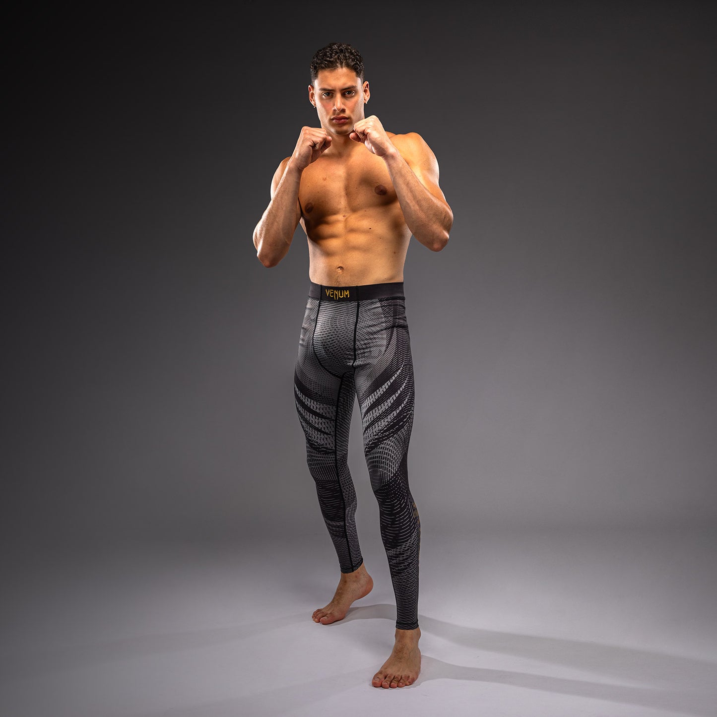 Venum Galactic 3.0 Spats - Nero/Oro