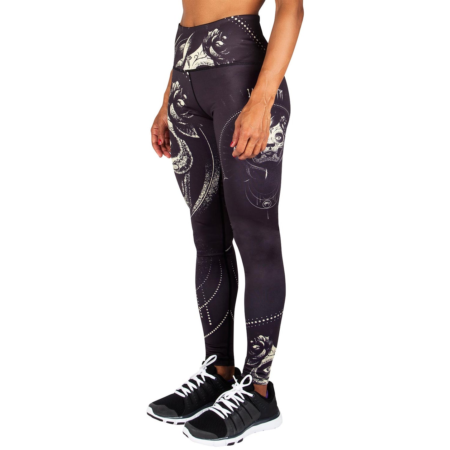 Leggings Venum Santa Muerte - Nero/Giallo
