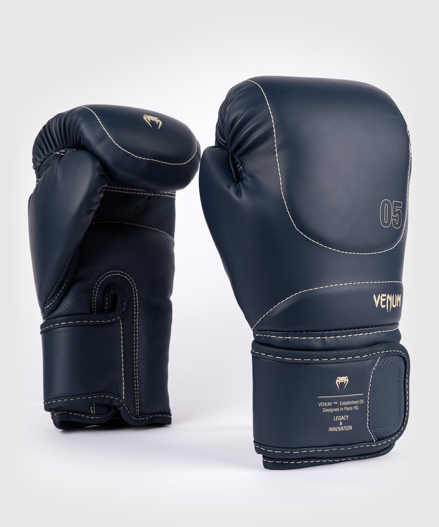 Venum Impact Evo Guanti da Boxe - Icy Blue