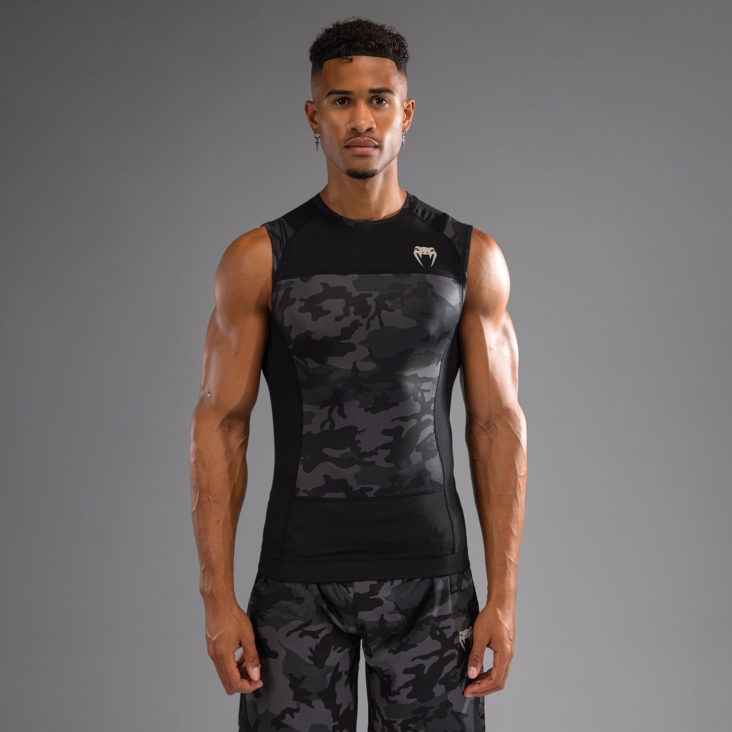Venum G-Fit Air Rashguard Senza Maniche - Camo Urbano Digitale