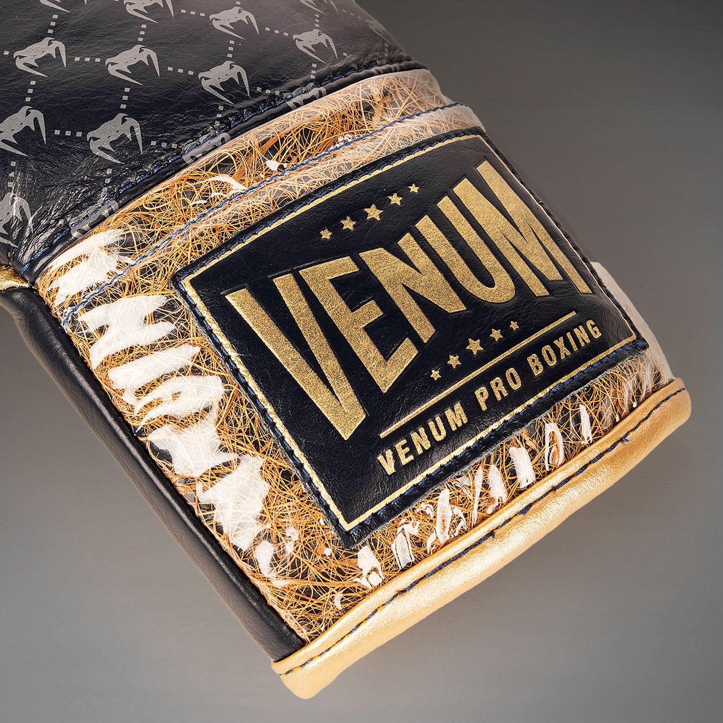 Guantoni da boxe Venum Coco Monogram Pro - Blu ardesia