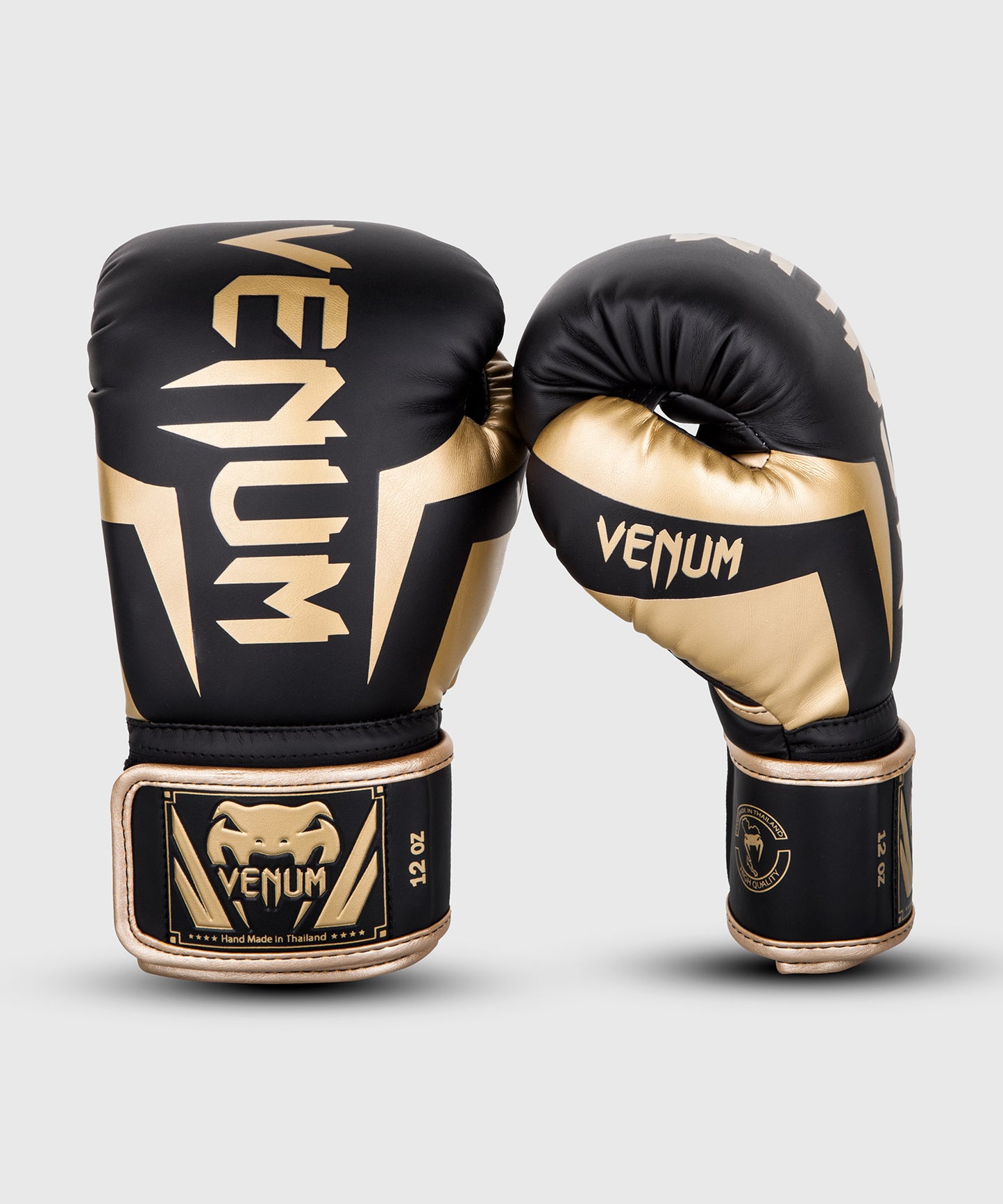 Guantoni da boxe Venum Elite - Nero/Oro