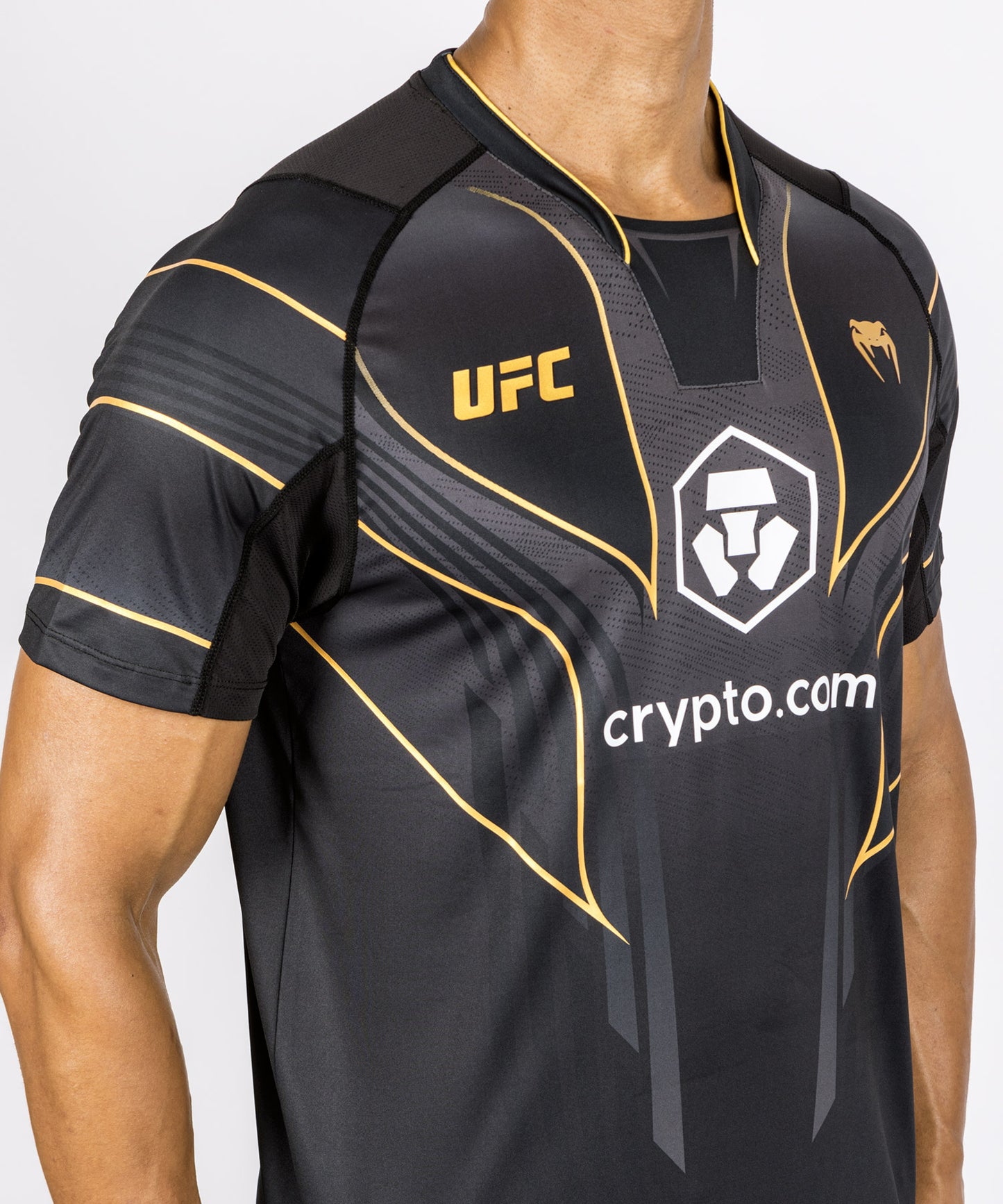 Maglia UFC Venum personalizzata autentica Fight Night 2.0 da uomo - campione