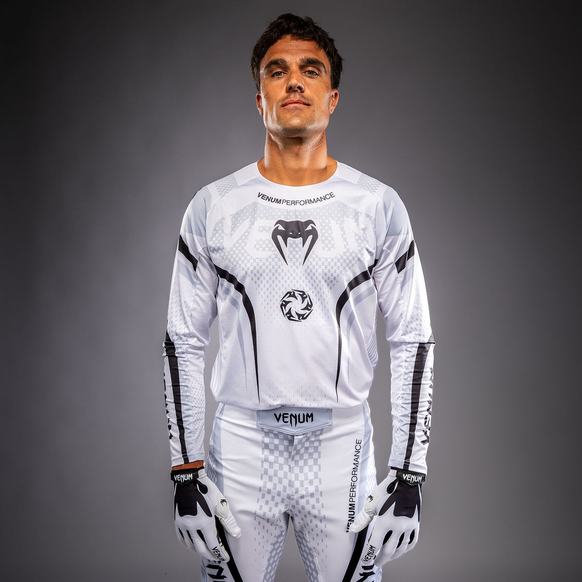 Venum MX Challenger Maglia da Motorsports - Bianco