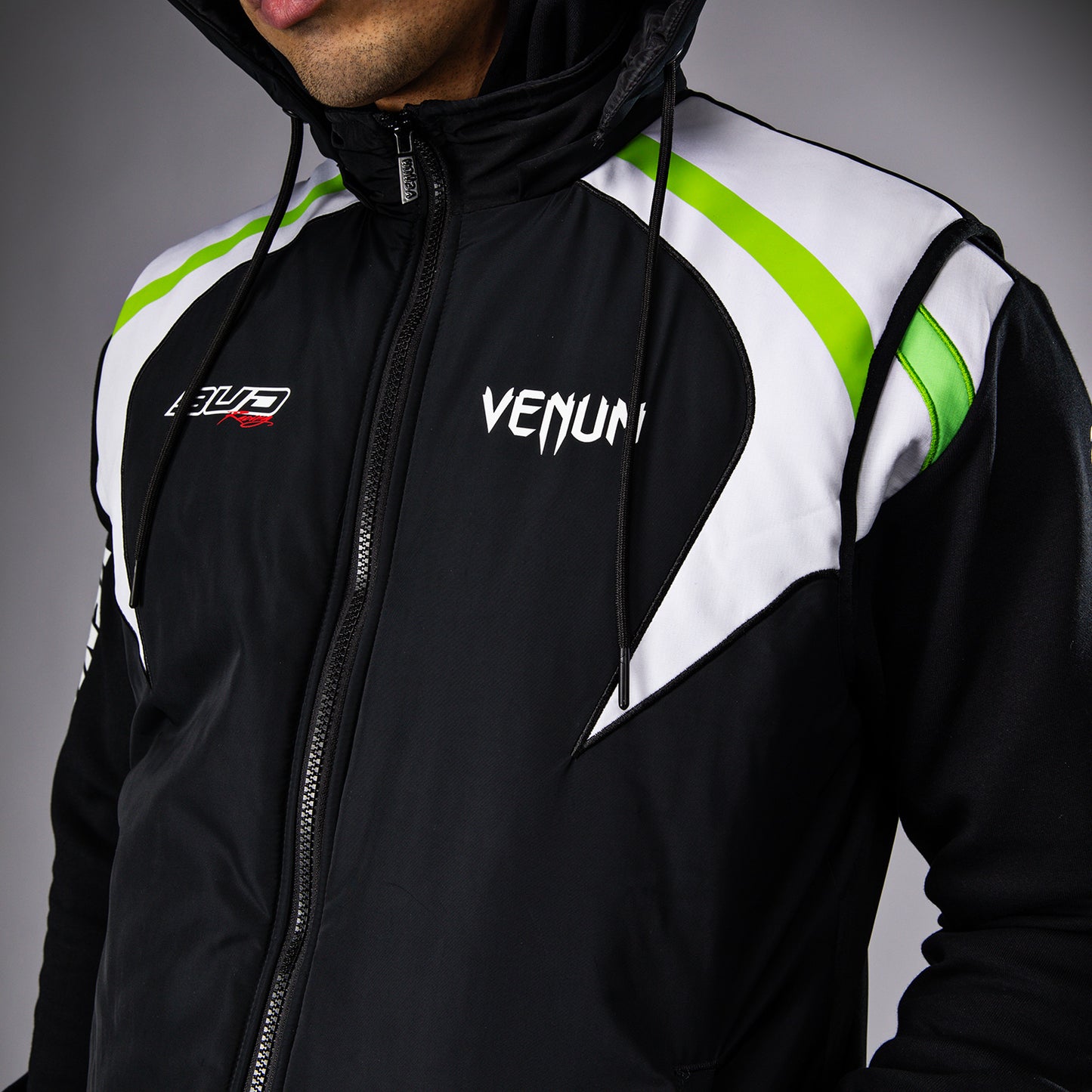 Venum x Bud Racing Giacca senza maniche Uomo - Nero/Bianco/Verde lime