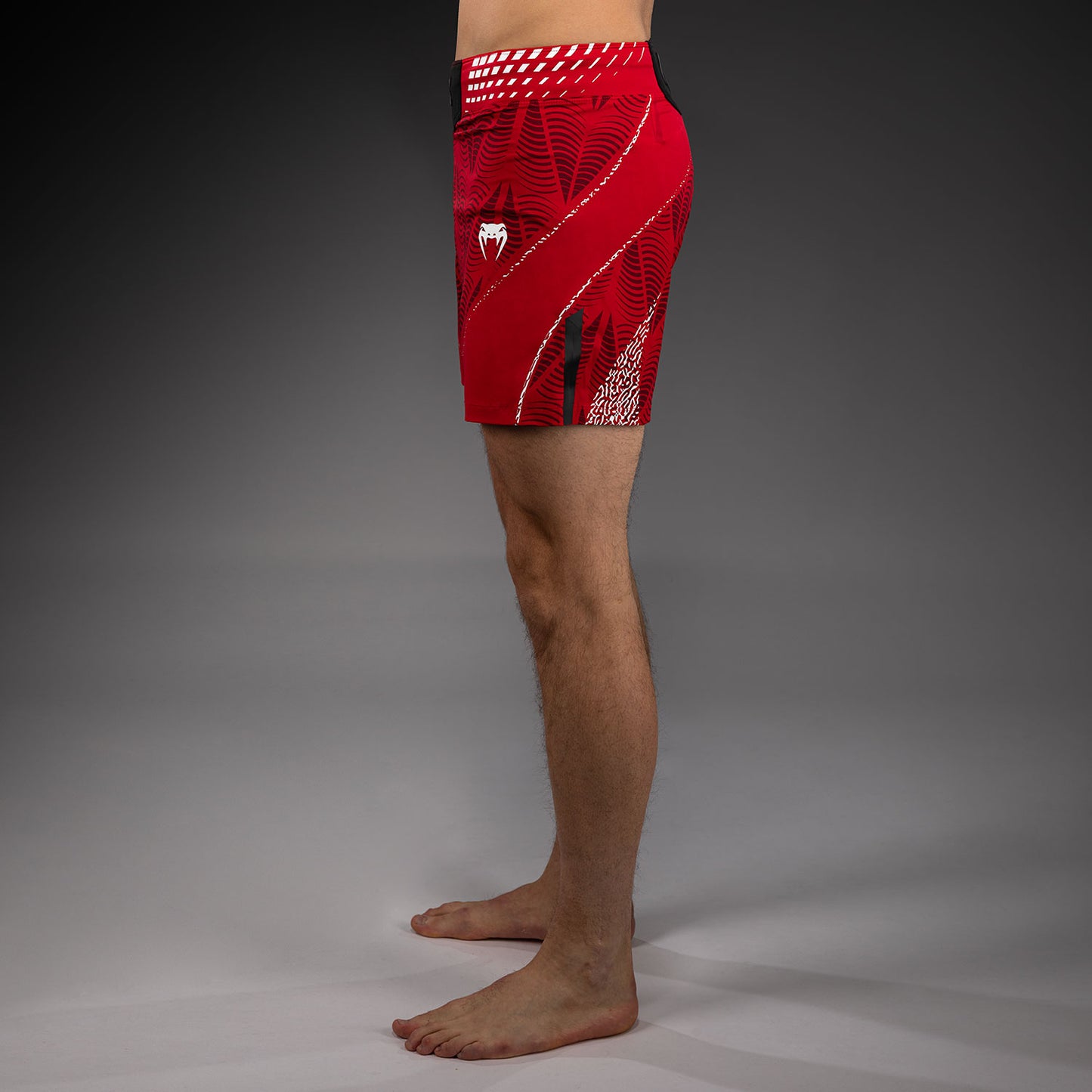UFC Zenith by Venum Authentic Fight Night Pantaloncini da combattimento Fit corto Uomo Personalizzato - Rosso