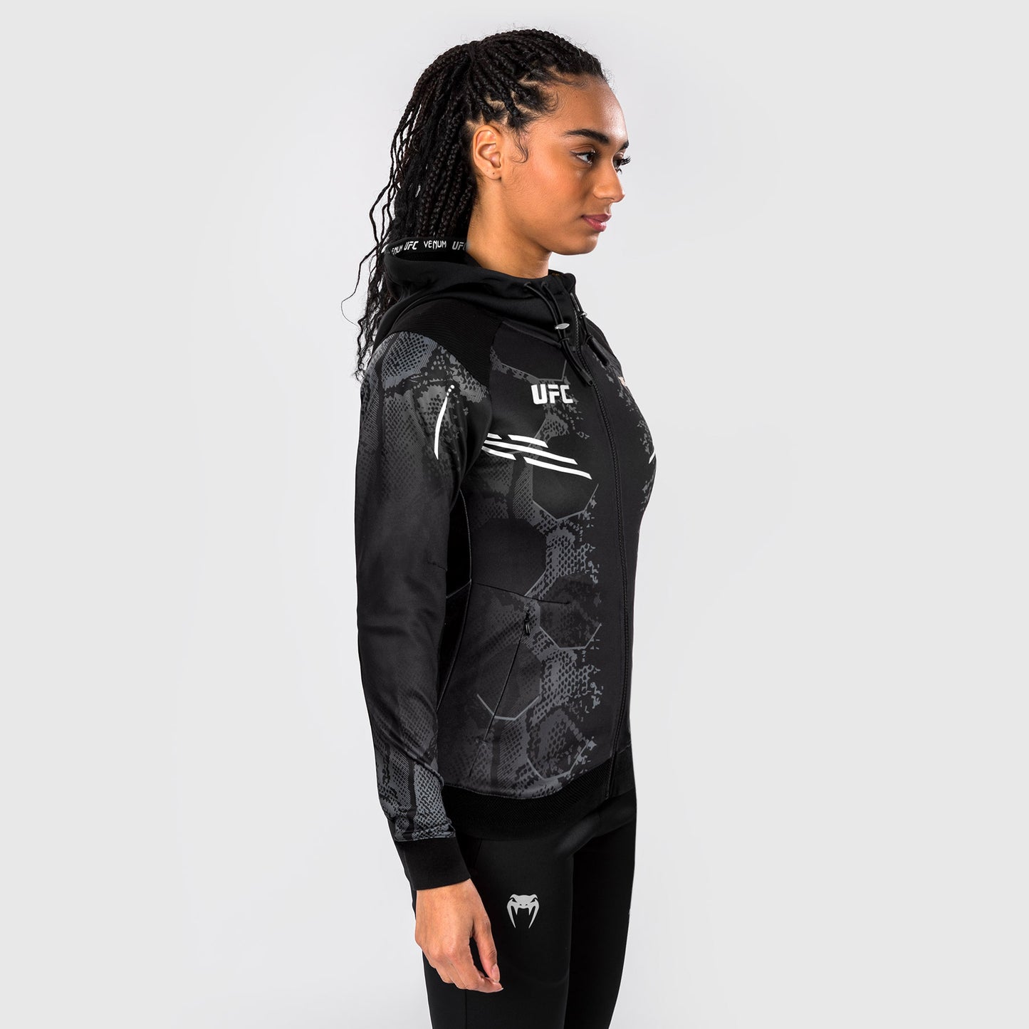 UFC Adrenaline by Venum Felpa Personalizzata Authentic Fight Night per Donna - Nero