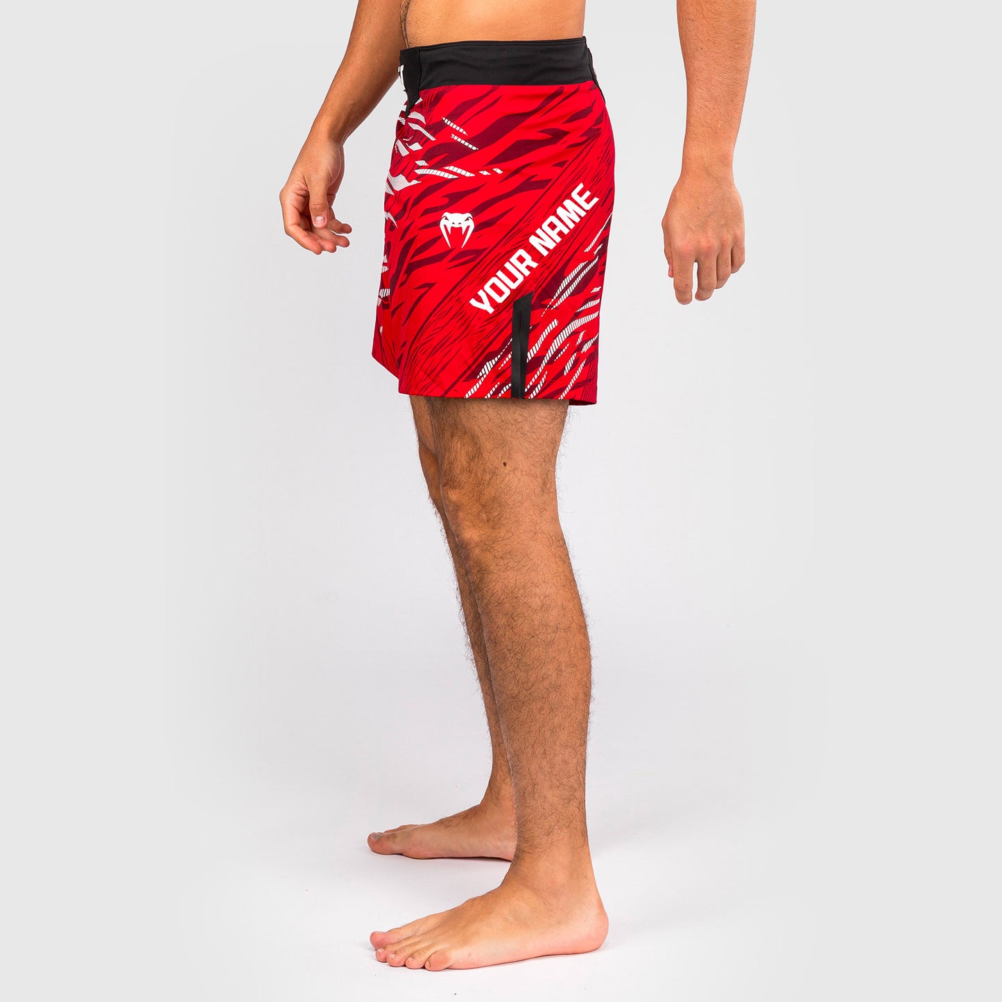 UFC Fusion by Venum Personalizzati Authentic Fight Night Shorts da Lotta per Uomo - Fit Corto - Rosso