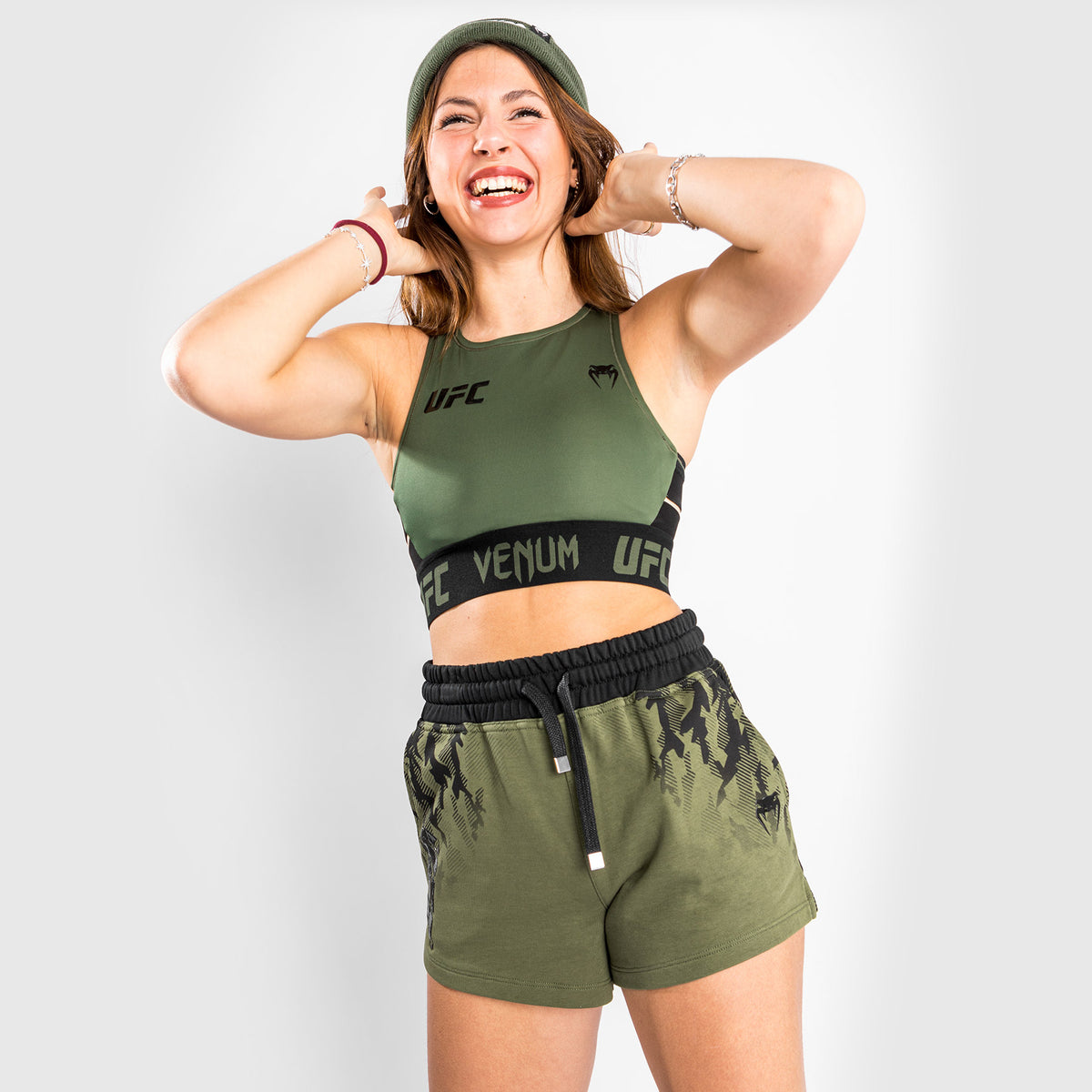 Venum UFC Authentic Fight Week Reggiseno da Pesata da Donna – Kaki