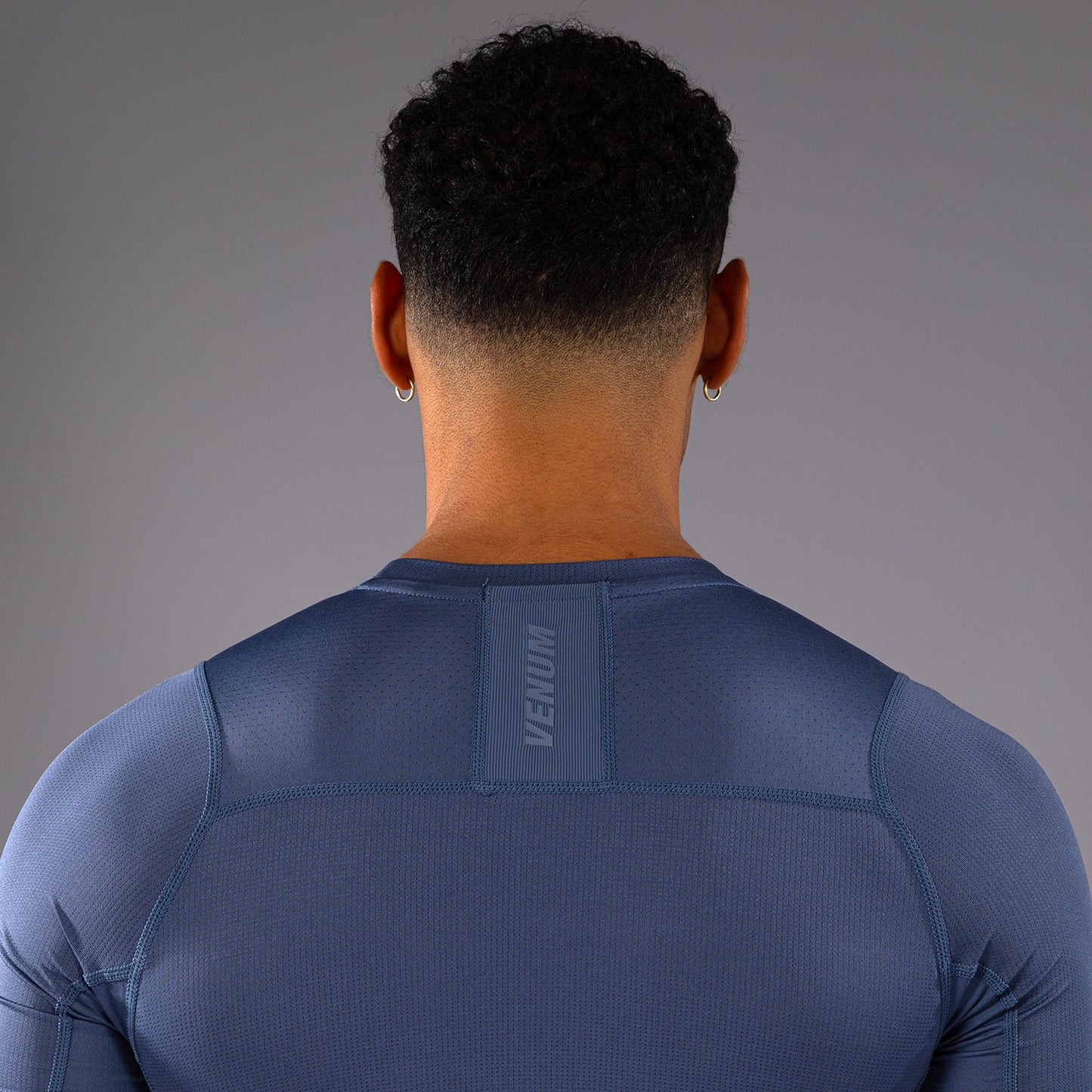 Venum G-Fit Air Rashguard a maniche Corte - Blu Nebbioso