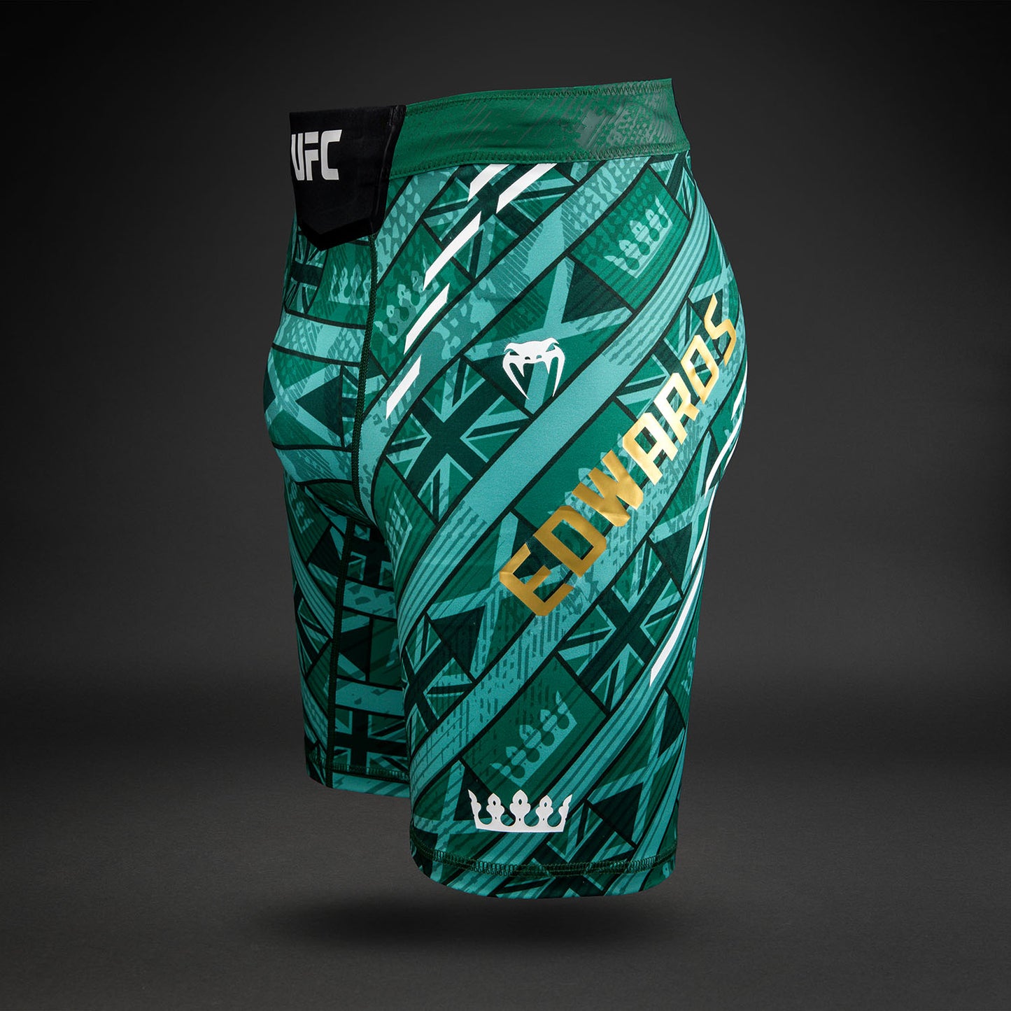 UFC Unrivaled by Venum Leon Edwards Pantaloni Vale Tudo Uomini - Verde