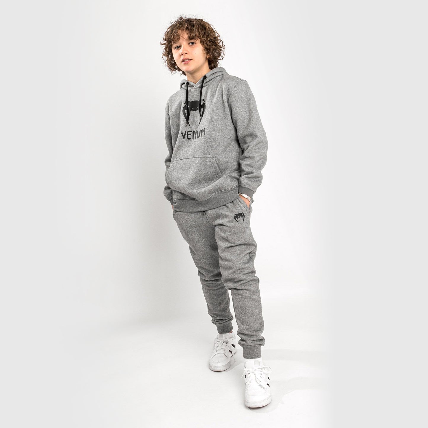 Pantaloni da jogging Venum Classic Logo - Per bambini - Grigio Mélange Chiaro