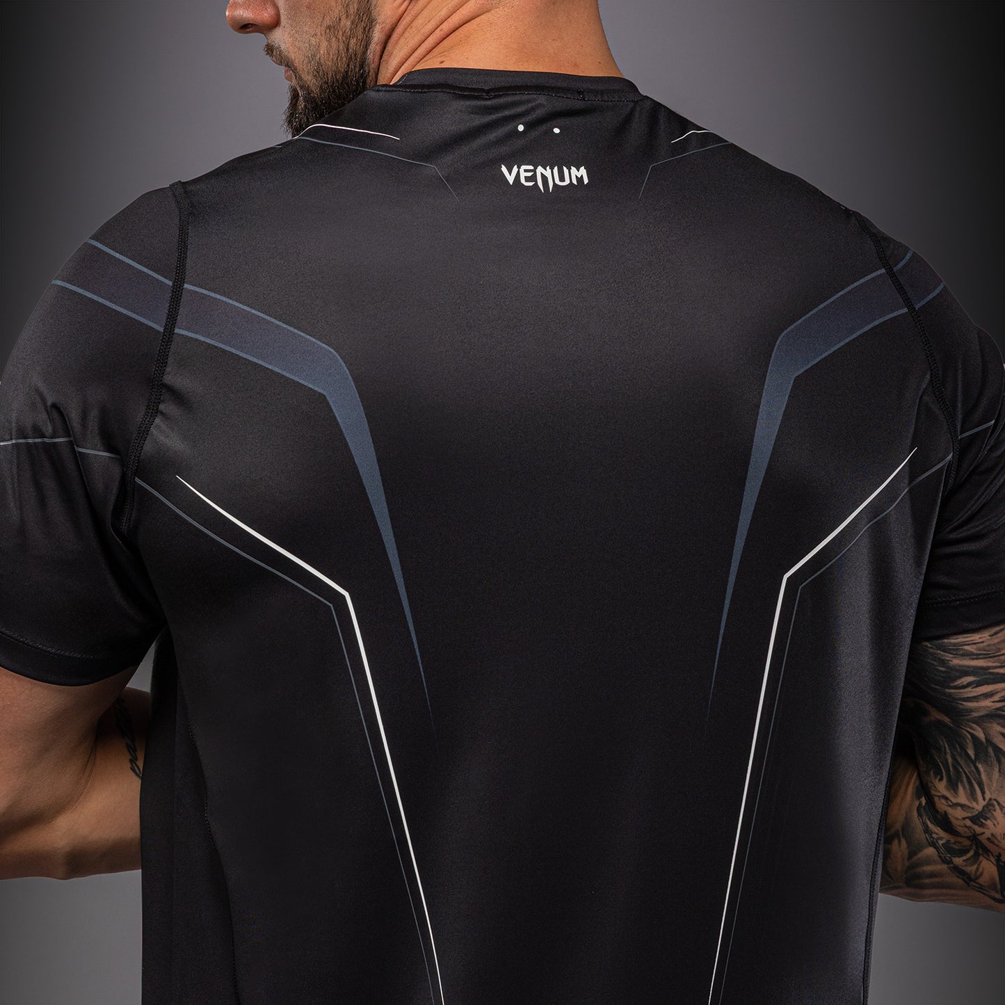 Venum Streamline Maglietta Dry Tech – Nero/Bianco