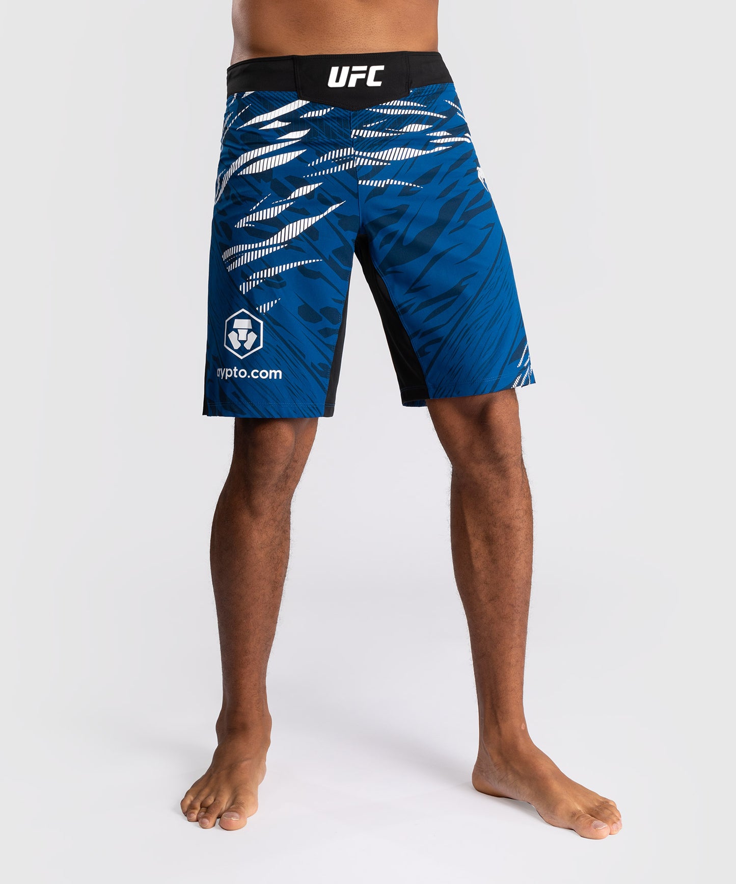 UFC Fusion by Venum Authentic Fight Night Shorts da Lotta per Uomo - Fit Largo - Blu
