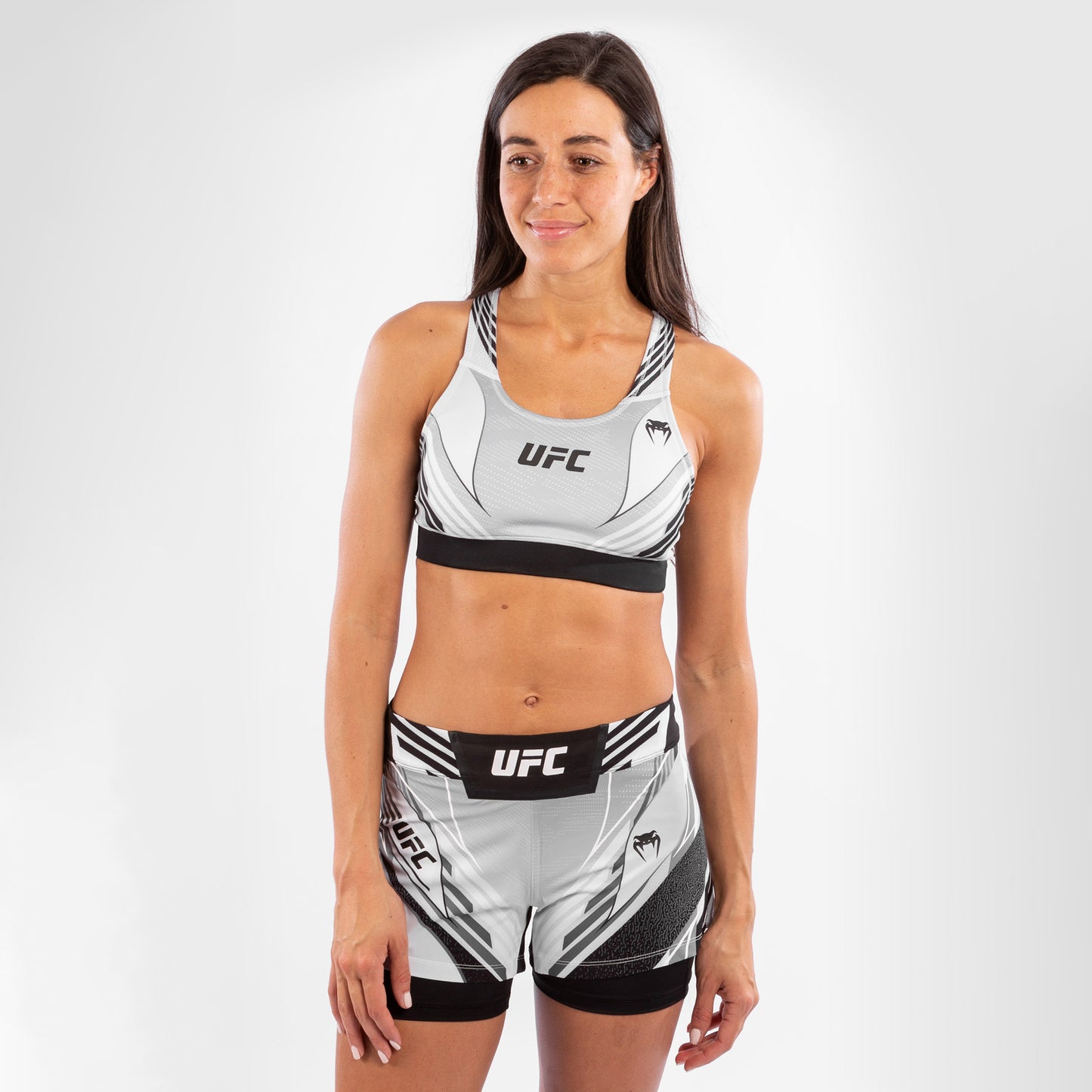 Reggiseno Sportivo Donna UFC Venum Authentic Fight Night - Bianco