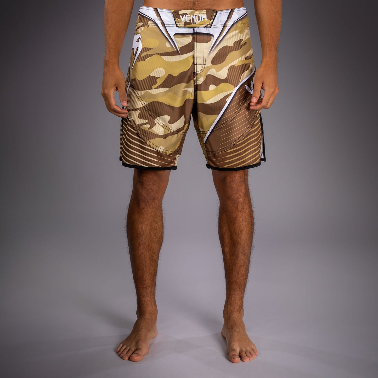 Venum Camo Hero Pantaloncini da Combattimento - Beige Chiaro/Marrone