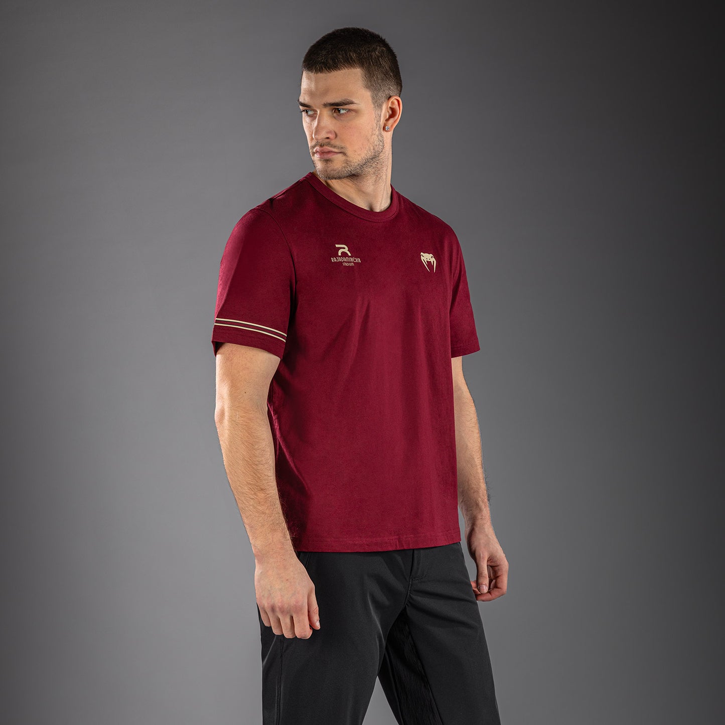 Venum x Rajadamnern T-Shirt - Borgogna