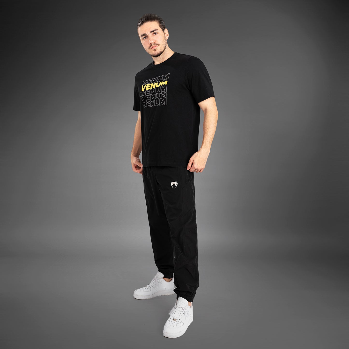 Venum Vertigo Maglietta a maniche corte da uomo - Nero/Giallo