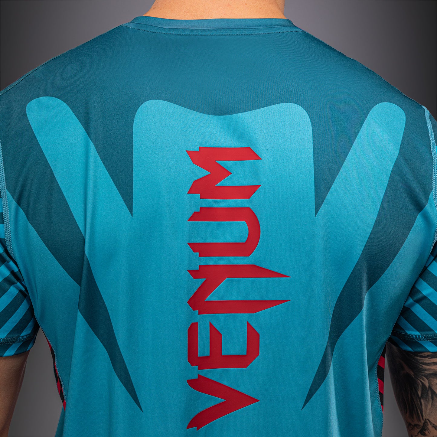 Venum Attack 90 Maglietta Dry Tech – Turchese/Rosso
