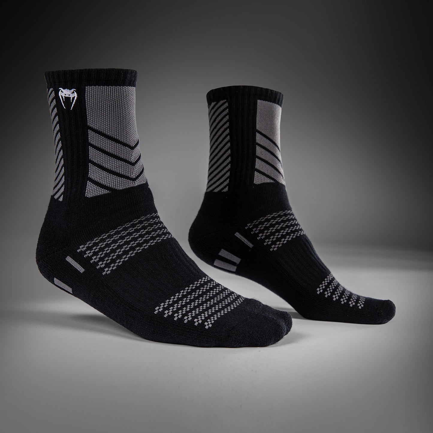 Venum Vector Calze 3 Pezzi - Nero/Grigio