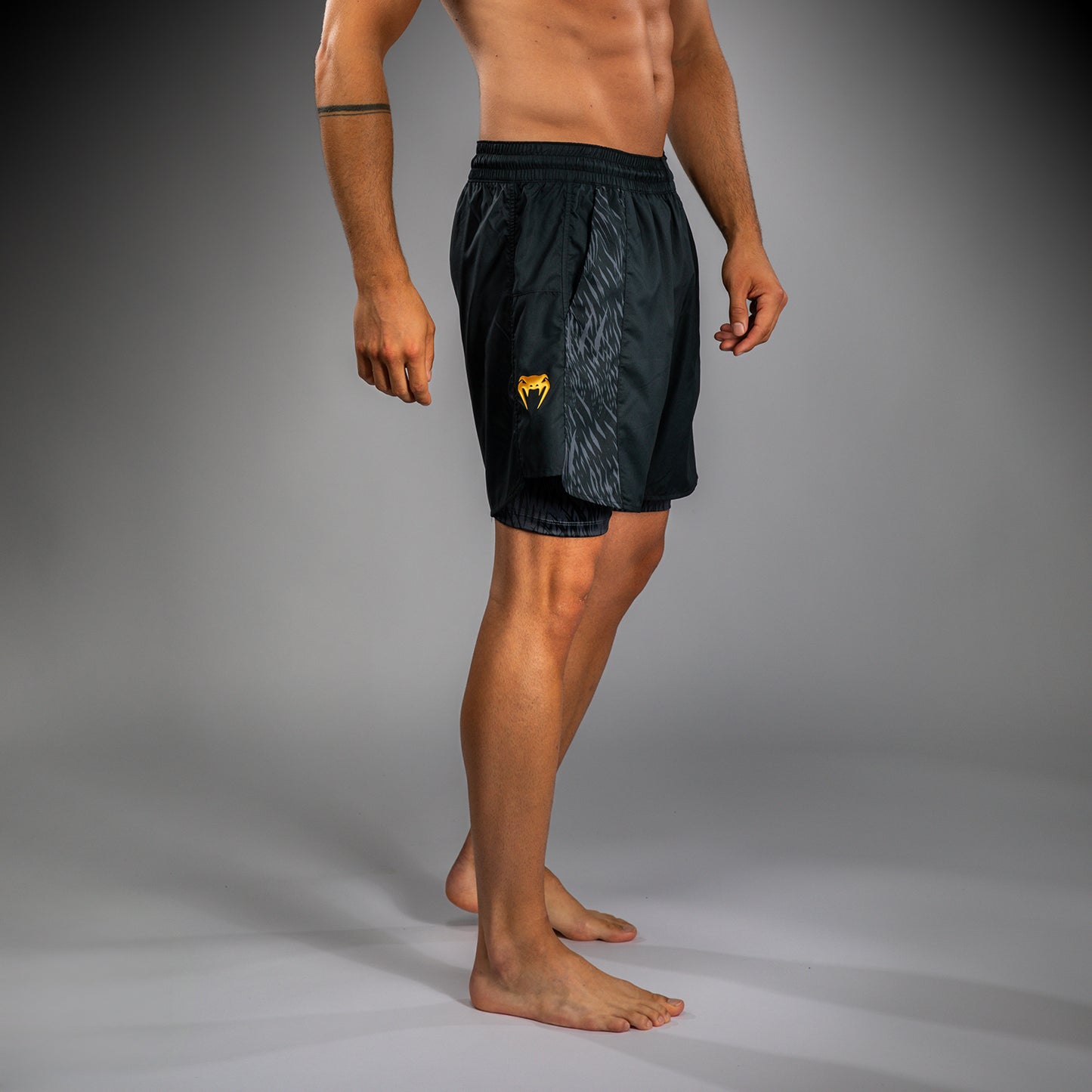Venum x Chimaev Pantaloncini da Allenamento - Nero/Grigio