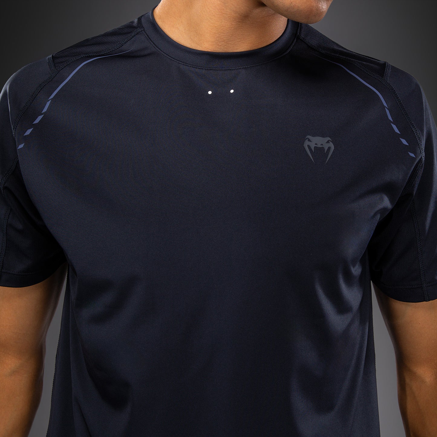Venum G-Core Maglietta Dry Tech - Blu Navy/Bianco