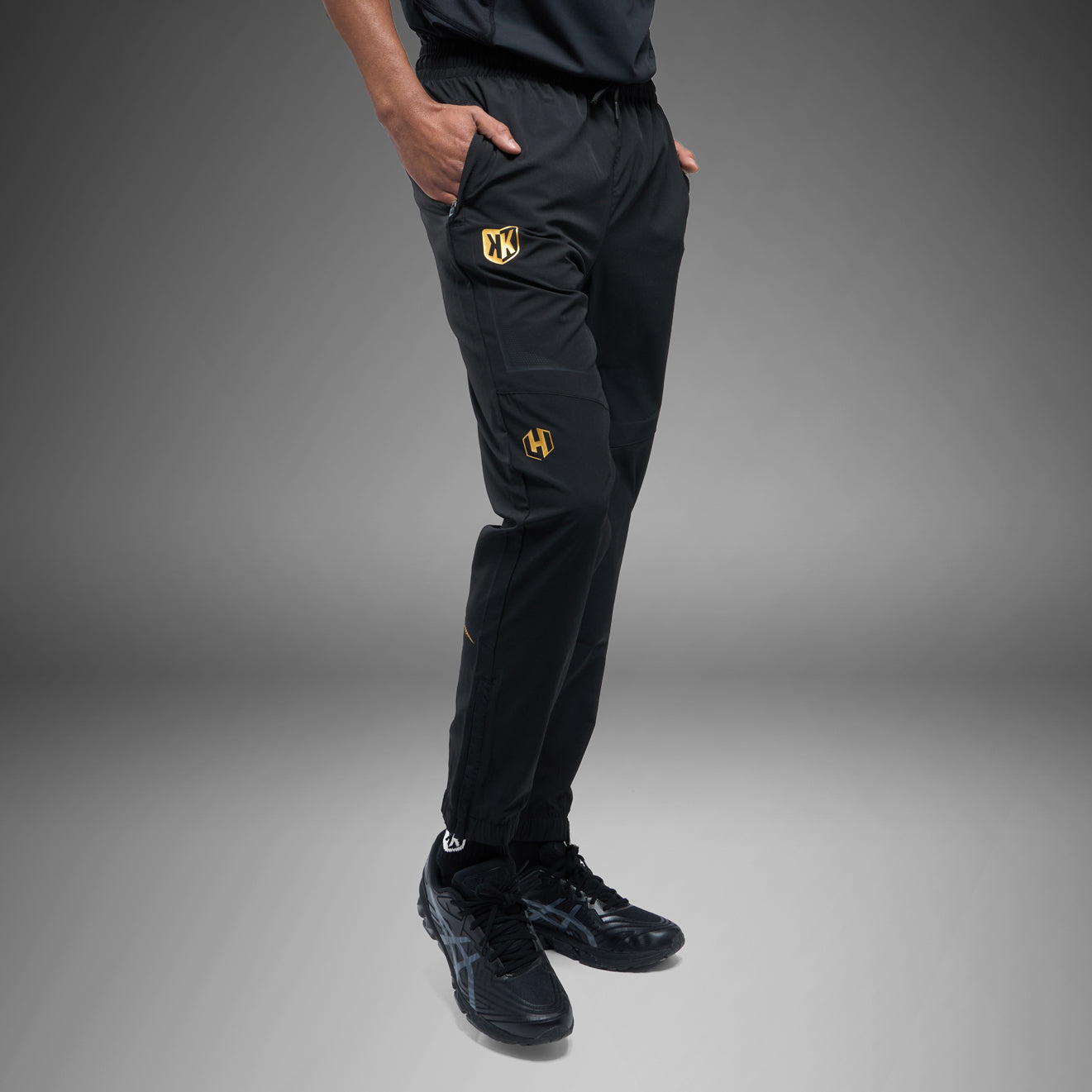 FK x Venum Hexagone MMA Tuta Tuta completa (giacca + pantaloni) - Nero/Oro