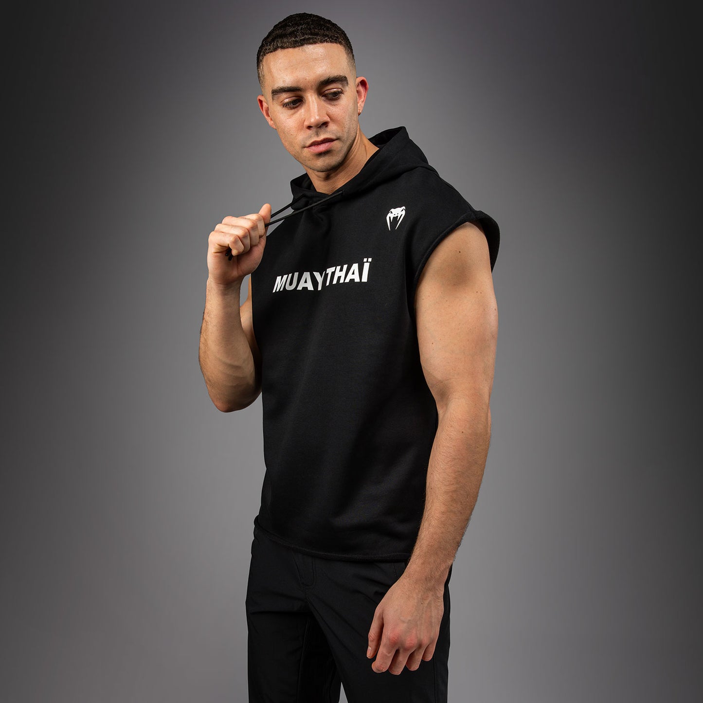 Venum Muay Thai VT Canotta Senza Maniche - Nero/Bianco