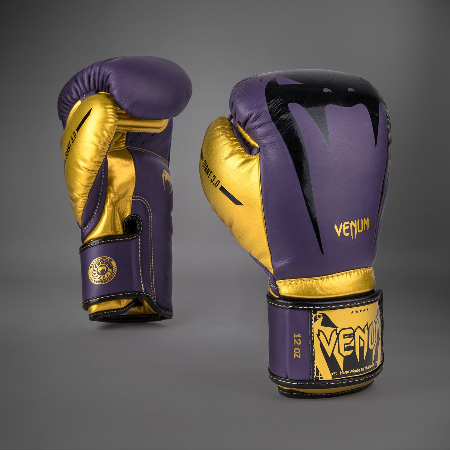 Venum Giant 3.0 Guantoni da boxe - Viola scuro/oro - Edizione speciale