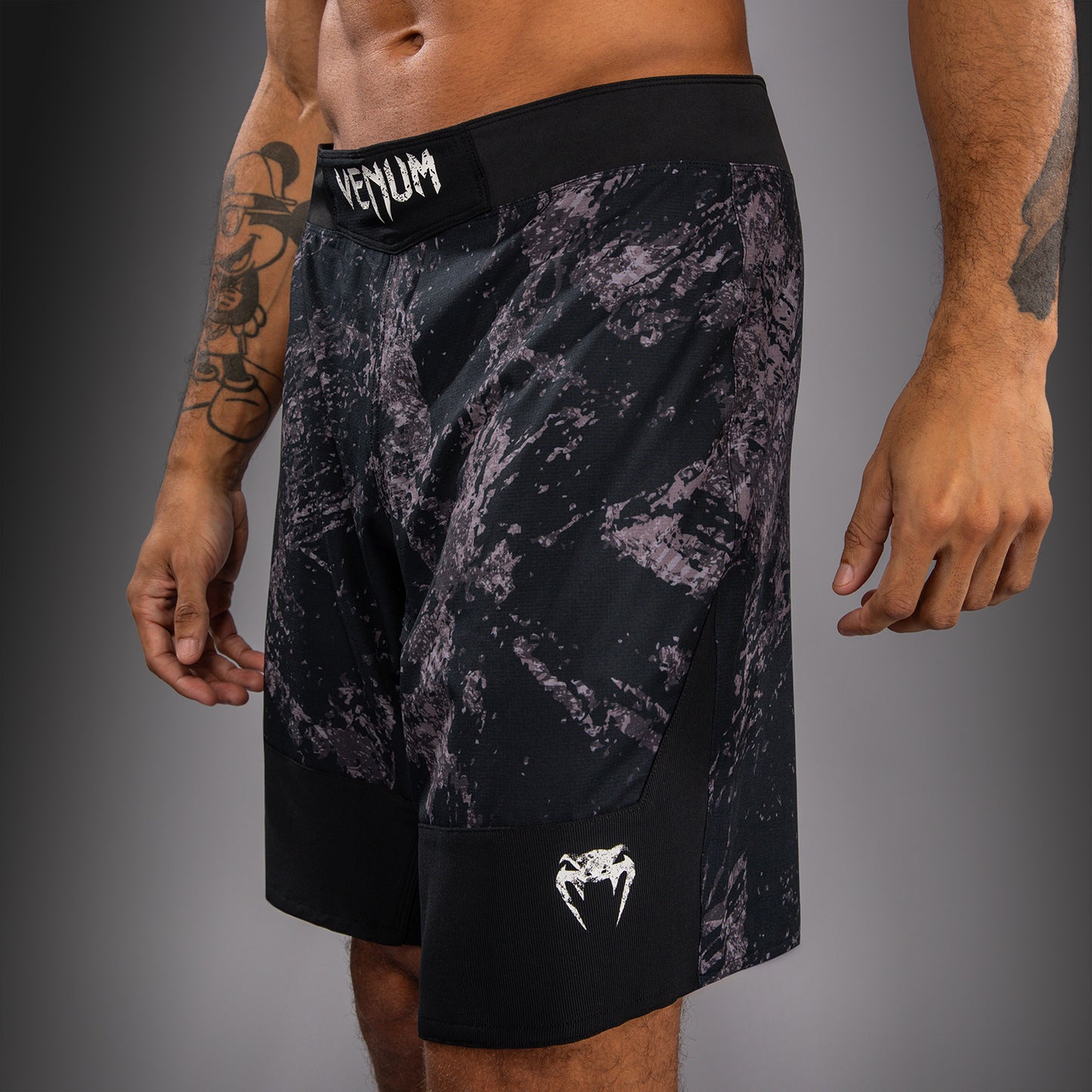 Venum Rage & Workout Pantaloncini da Combattimento - Nero/Grigio