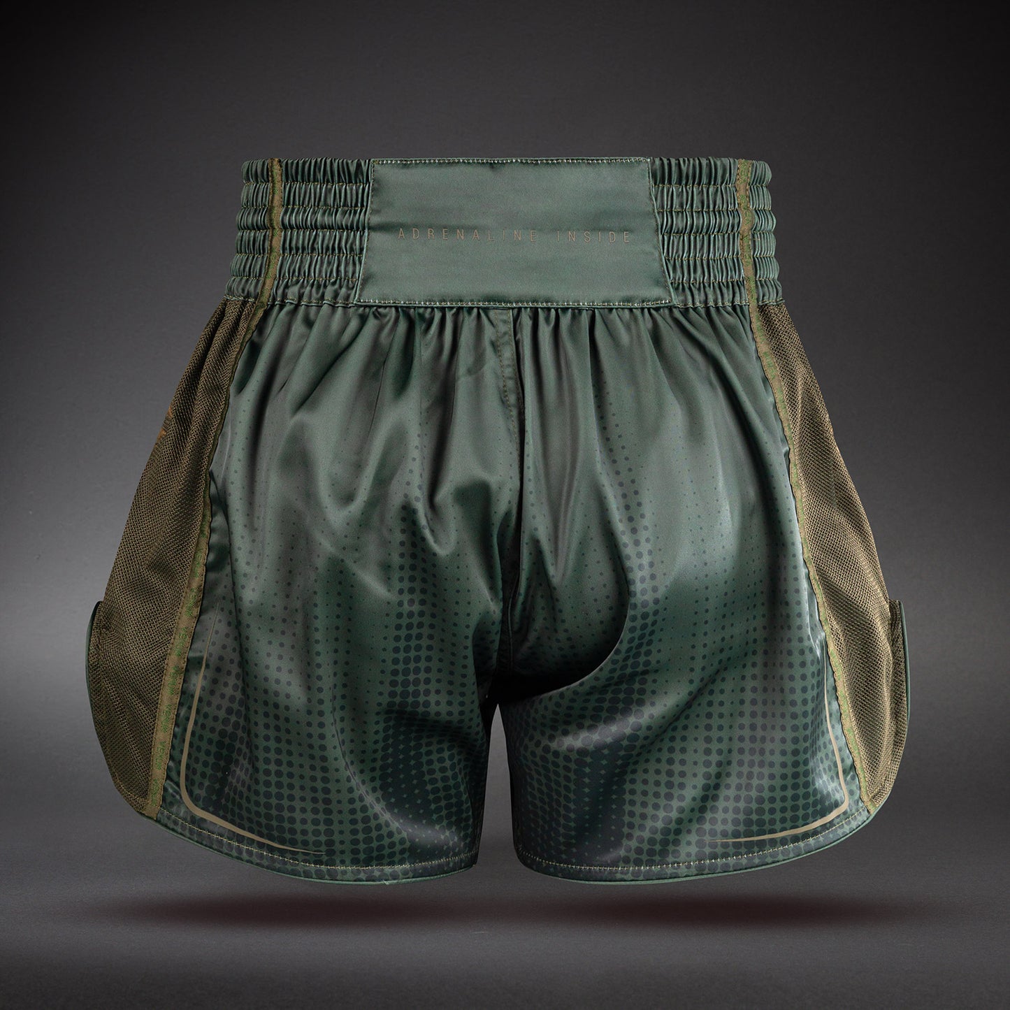Venum Stealth Pantaloncini Muay Thaï – Kaki/Verde Scuro