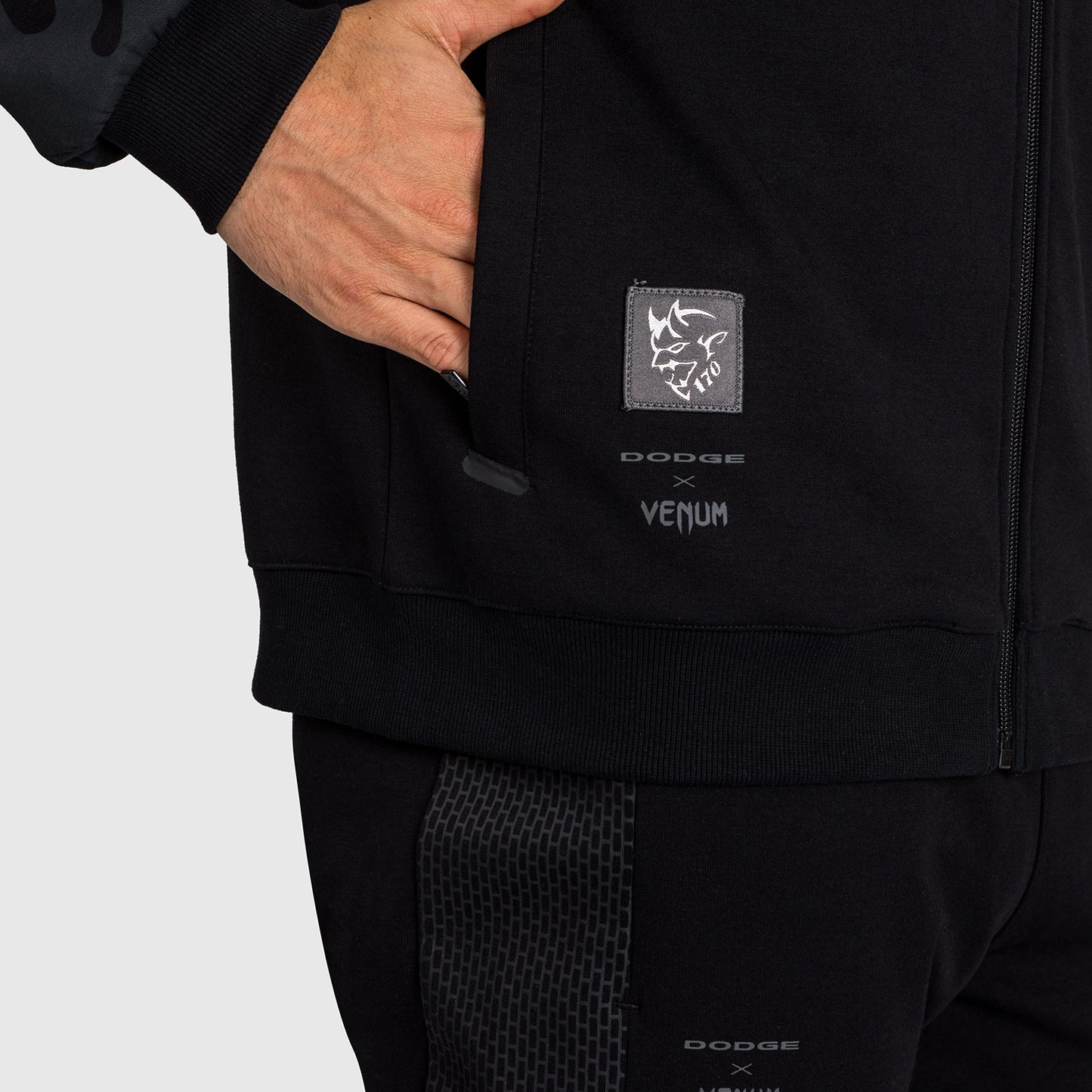Venum x Dodge Demon 170  Giacca da uomo con zip integrale - Nero