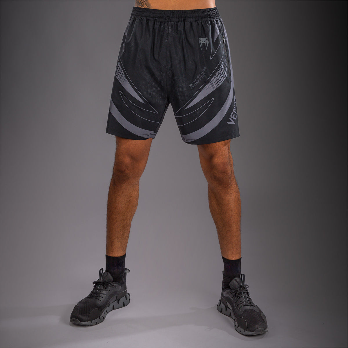 Venum Amazonia Reborn Pantaloncini da allenamento - Nero/Grigio